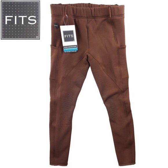 FITS Equestrian Pants ThermaMAX II Tech Tread Horse Riding Legging XL NWT - Picture 1 of 12